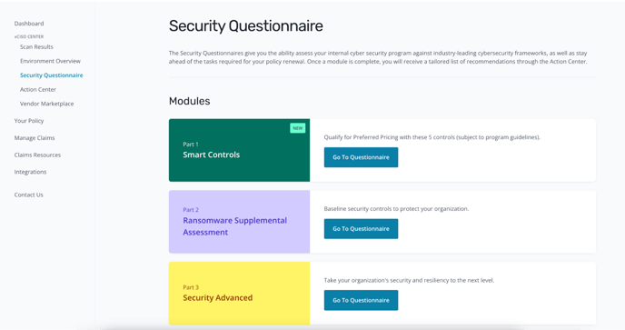 security questionnaire